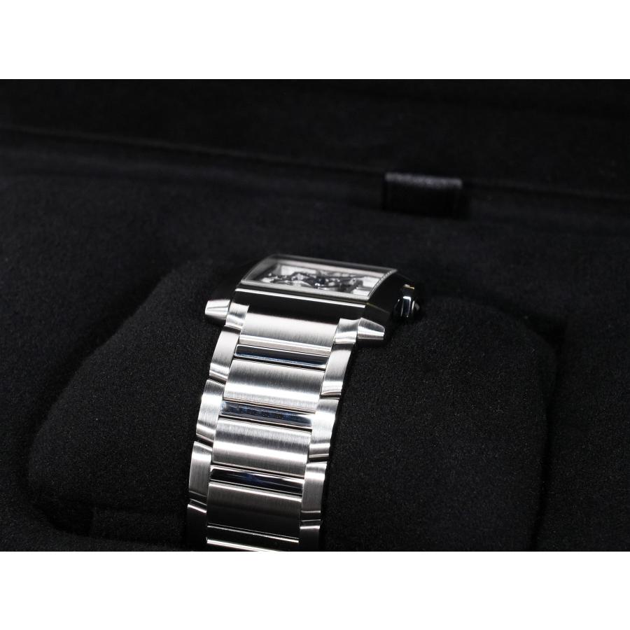 カルティエ タンクフランセーズ スケルトン Ref.WHTA0025 ステンレススチール スケルトン文字盤 | Cartier | 05