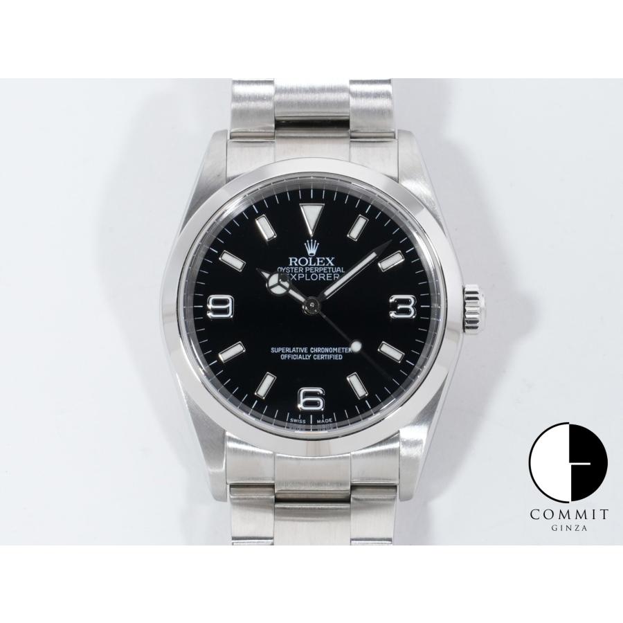 ロレックス エクスプローラーI Ref.114270 ステンレススチール ブラック文字盤 オイスターブレスレット | エクスプローラー（ROLEX）