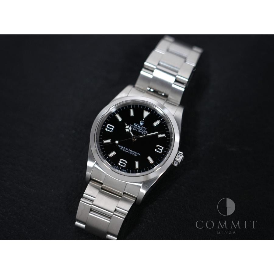ロレックス エクスプローラーI Ref.114270 ステンレススチール ブラック文字盤 オイスターブレスレット | エクスプローラー（ROLEX） | 10