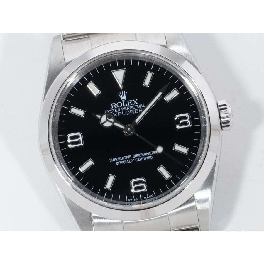 ロレックス エクスプローラーI Ref.114270 ステンレススチール ブラック文字盤 オイスターブレスレット | エクスプローラー（ROLEX） | 02