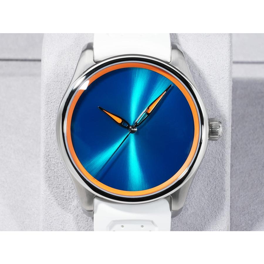 H.モーザー パイオニア センターセコンド Ref.3201-1202 ステンレススチール ターコイズブルーのフュメ文字盤 | H.モーザー | 01