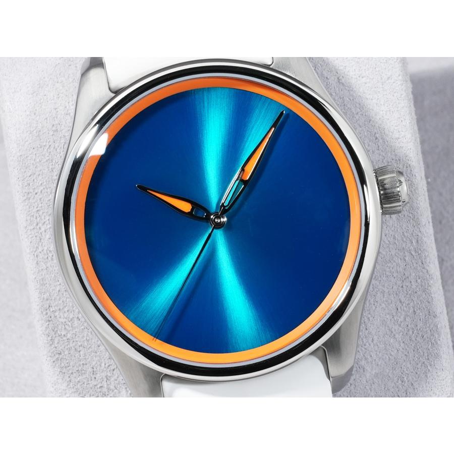 H.モーザー パイオニア センターセコンド Ref.3201-1202 ステンレススチール ターコイズブルーのフュメ文字盤 | H.モーザー | 02