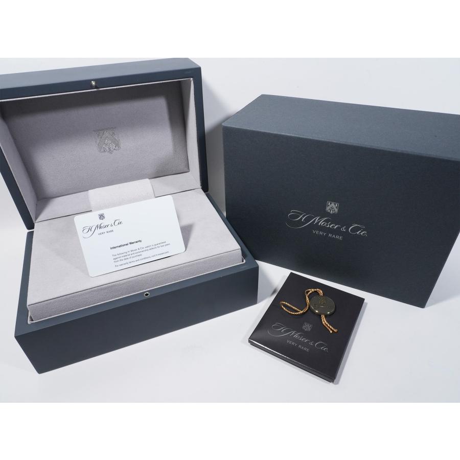 H.モーザー パイオニア センターセコンド Ref.3201-1202 ステンレススチール ターコイズブルーのフュメ文字盤 | H.モーザー | 07