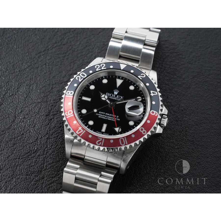 ロレックス GMTマスターII Ref.16710 ステンレススチール ブラック文字盤 オイスターブレスレット | GMTマスター | 10