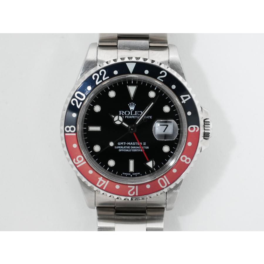 ロレックス GMTマスターII Ref.16710 ステンレススチール ブラック文字盤 オイスターブレスレット | GMTマスター | 01