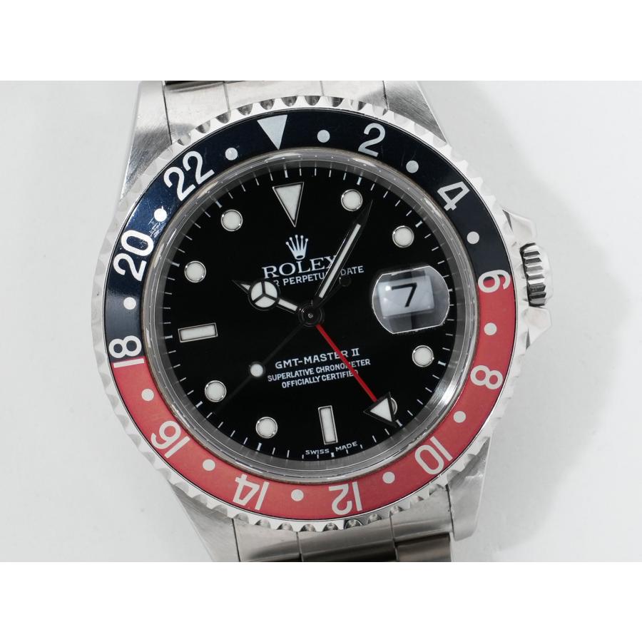 ロレックス GMTマスターII Ref.16710 ステンレススチール ブラック文字盤 オイスターブレスレット | GMTマスター | 02