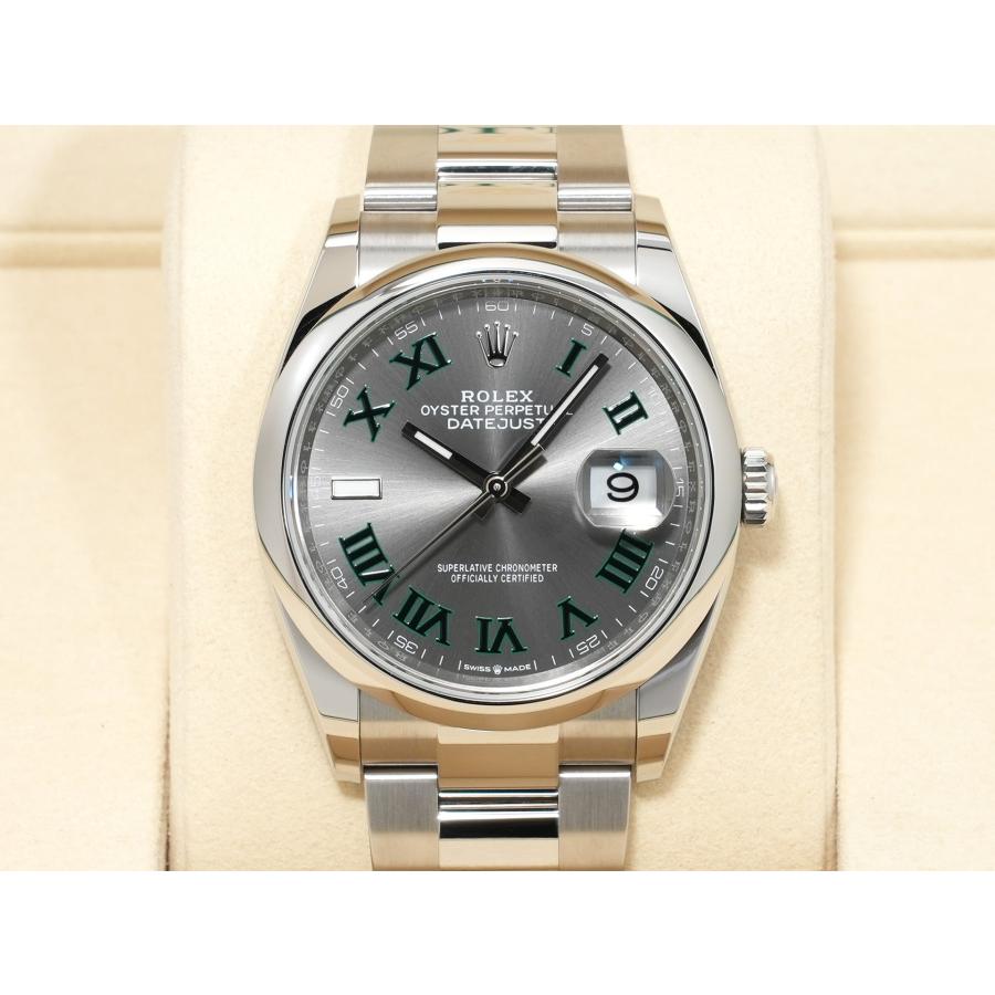 ロレックス デイトジャスト36 Ref.126200 ステンレススチール スレートローマン文字盤 オイスターブレスレット | デイトジャスト | 01