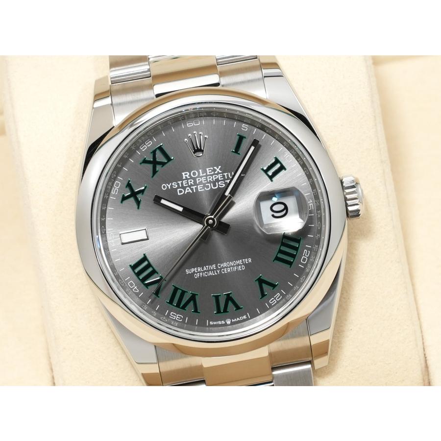 ロレックス デイトジャスト36 Ref.126200 ステンレススチール スレートローマン文字盤 オイスターブレスレット | デイトジャスト | 02