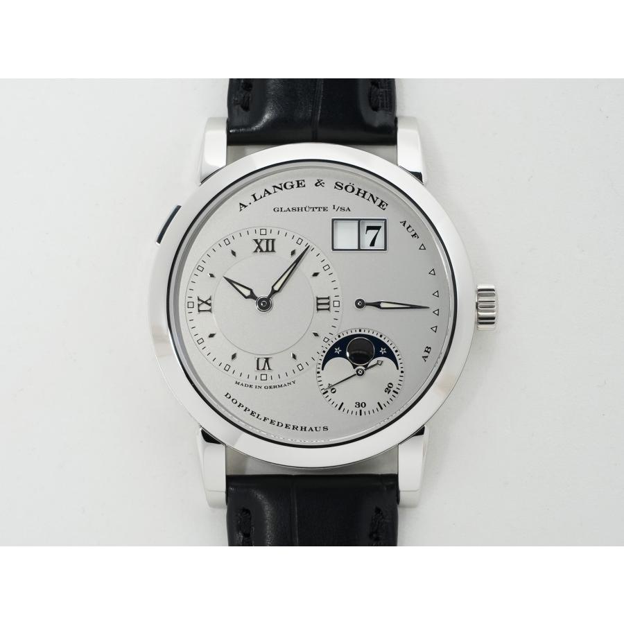 A.ランゲ＆ゾーネ ランゲ1 ムーンフェイズ Ref.109.025 プラチナ シルバー文字盤 | A. LANGE & SOHNE | 01