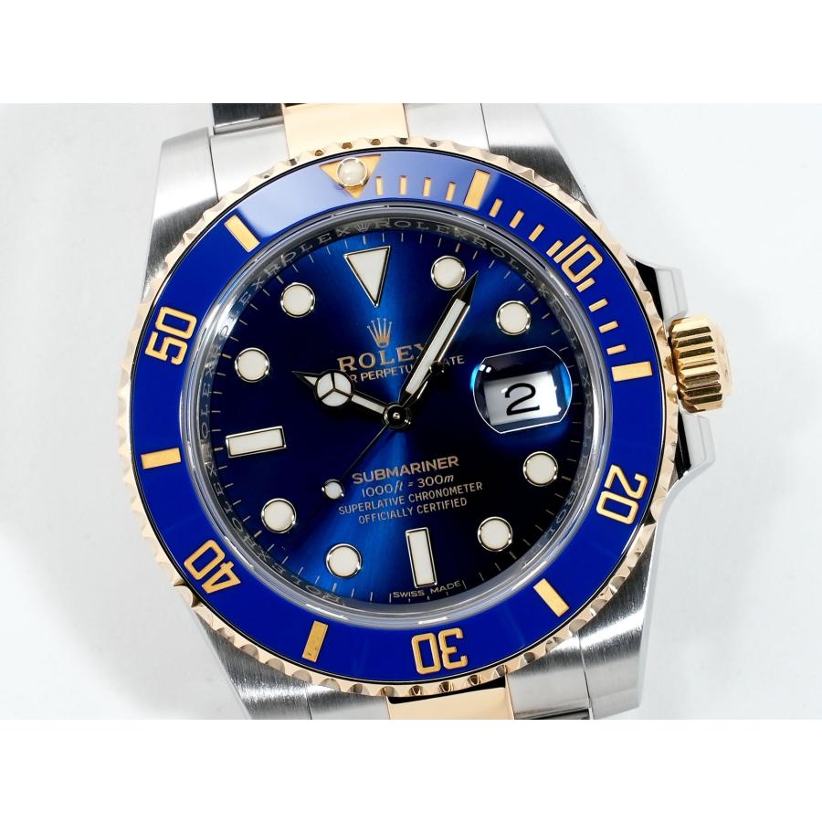 ロレックス サブマリーナー デイト Ref.116613LB ステンレススチール/イエローゴールド ブルー文字盤 | サブマリーナー | 02