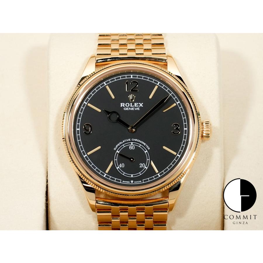 ロレックス 1908 Ref.52508 イエローゴールド ブラック文字盤 ジュビリーブレスレット | ROLEX