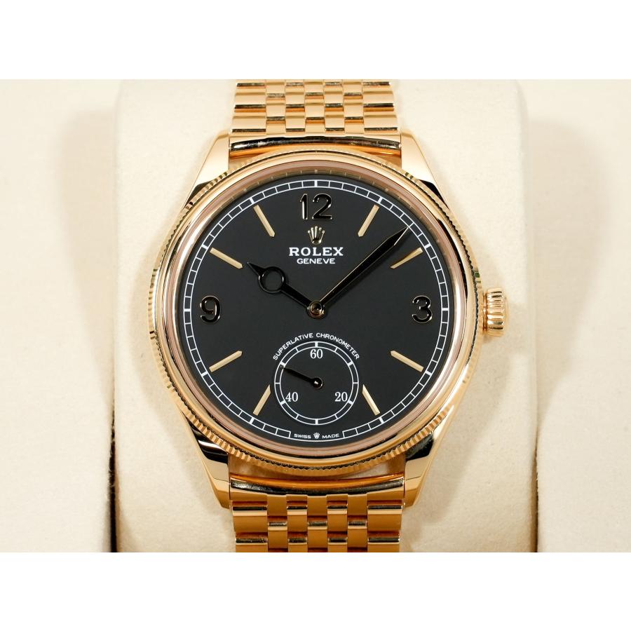 ロレックス 1908 Ref.52508 イエローゴールド ブラック文字盤 ジュビリーブレスレット | ROLEX | 01