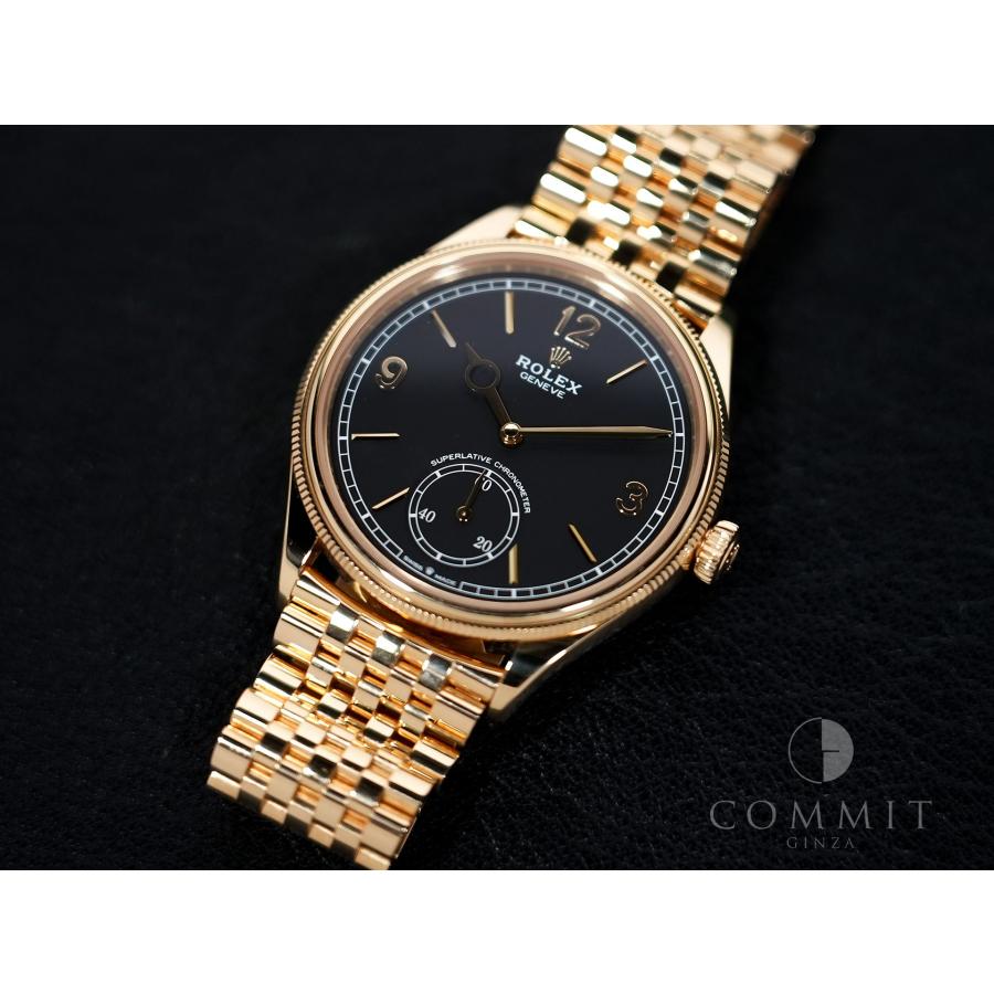 ロレックス 1908 Ref.52508 イエローゴールド ブラック文字盤 ジュビリーブレスレット | ROLEX | 09