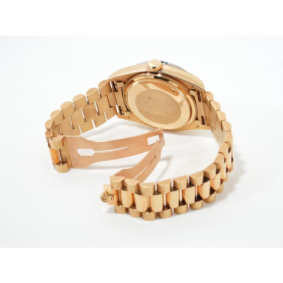 ロレックス デイデイト36 Ref.18048 イエローゴールド ブルーグラデーションxミリヤードダイヤモンド文字盤 プレジデントブレスレット | デイデイト | 07