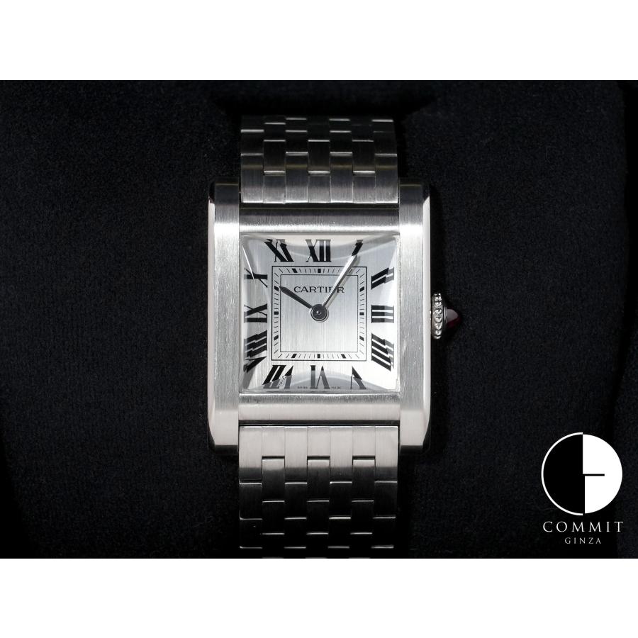 カルティエ タンク ノルマル Ref.WGTA0111 プラチナ シルバー文字盤 | Cartier