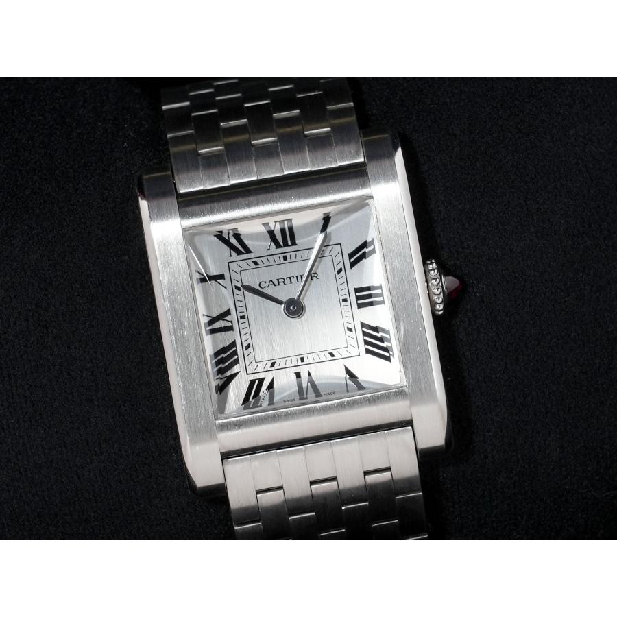 カルティエ タンク ノルマル Ref.WGTA0111 プラチナ シルバー文字盤 | Cartier | 02