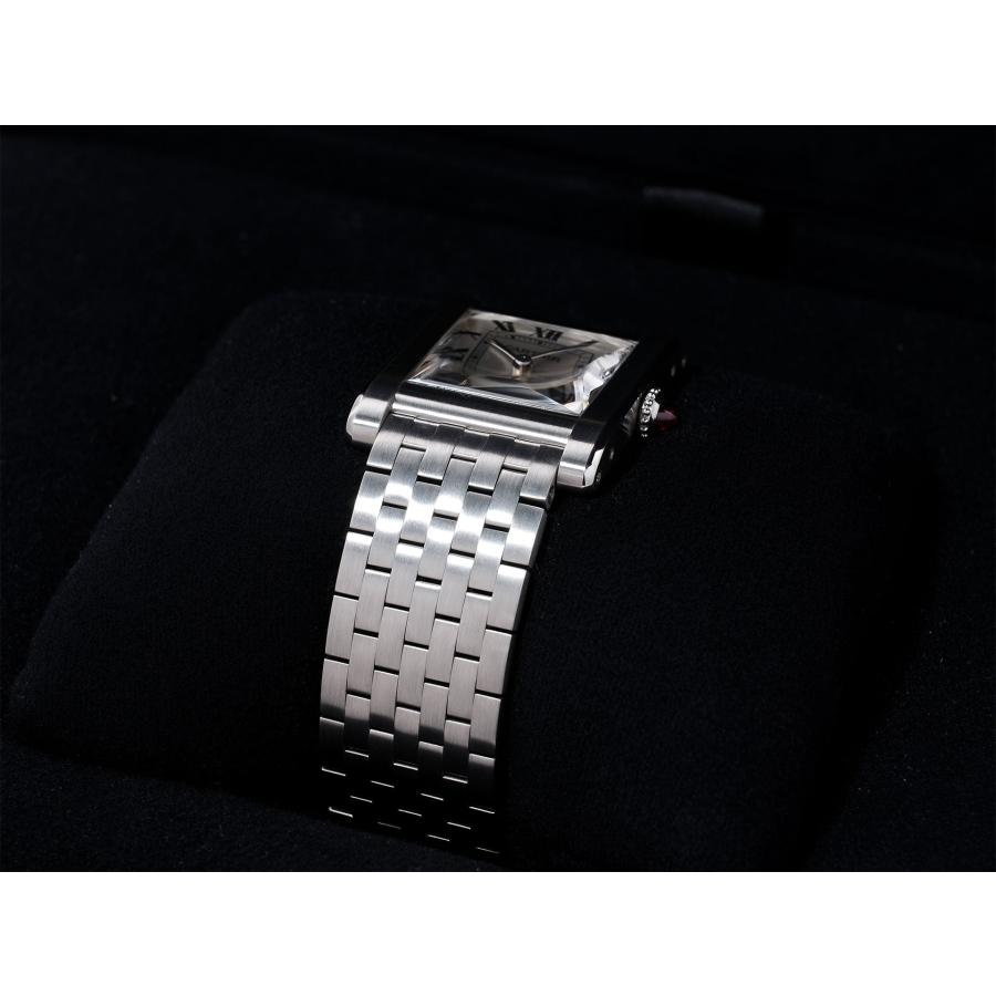カルティエ タンク ノルマル Ref.WGTA0111 プラチナ シルバー文字盤 | Cartier | 05