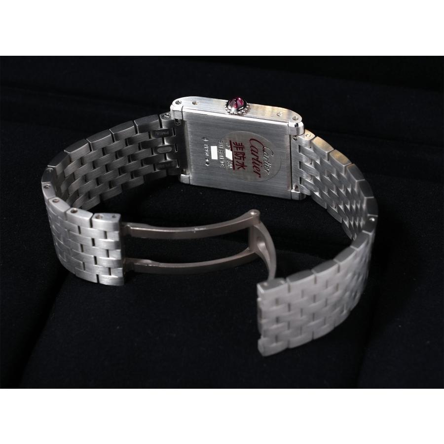 カルティエ タンク ノルマル Ref.WGTA0111 プラチナ シルバー文字盤 | Cartier | 07
