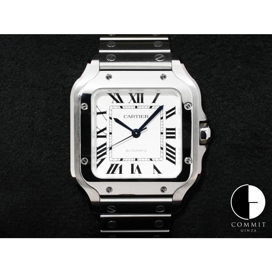 カルティエ サントス ドゥ カルティエ Ref.WSSA0029 ステンレススチール シルバー文字盤 | Cartier