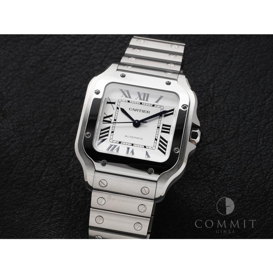 カルティエ サントス ドゥ カルティエ Ref.WSSA0029 ステンレススチール シルバー文字盤 | Cartier | 09