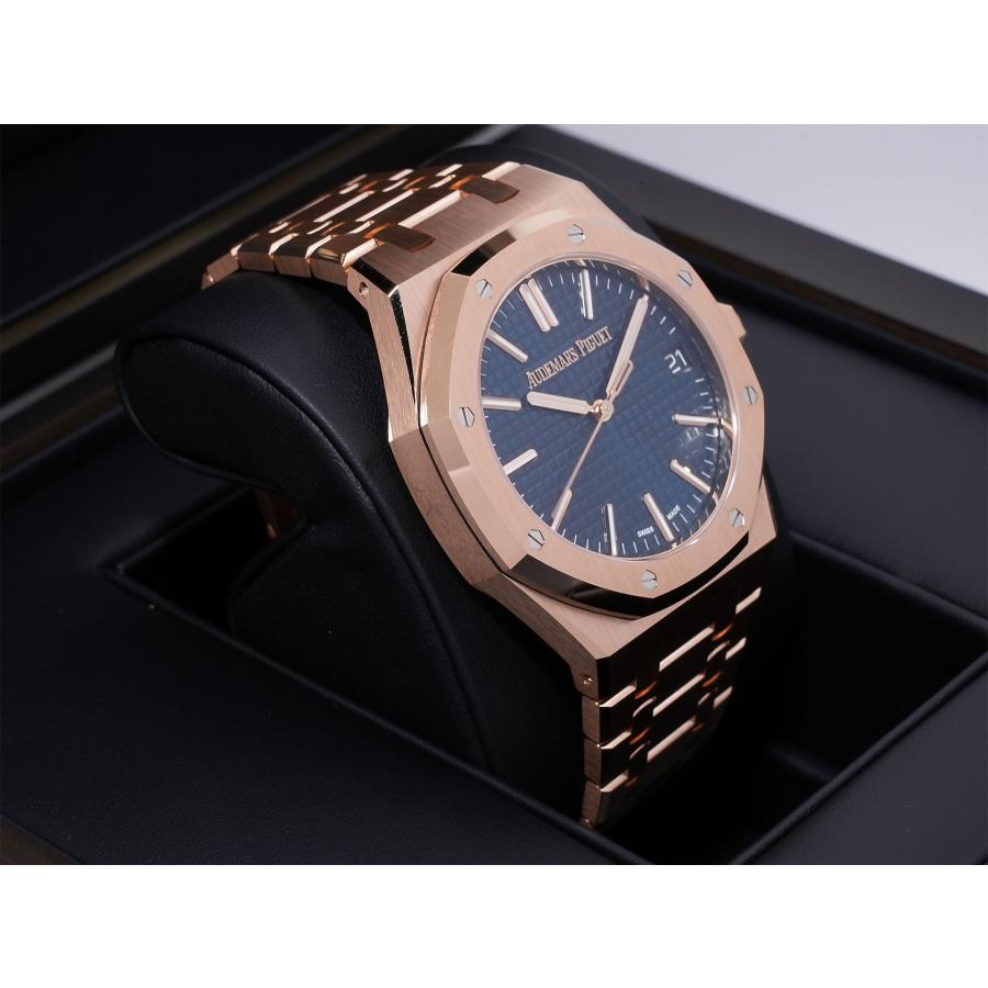 オーデマピゲ ロイヤルオーク 50周年記念 Ref.15510OR.OO.1320OR.01 18KPG ナイトブルー文字盤 | ロイヤルオーク | 04