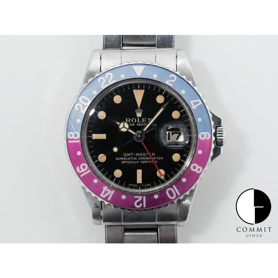 ロレックス GMTマスター Ref.1675 ステンレススチール ブラック文字盤 オイスターブレスレット | GMTマスター