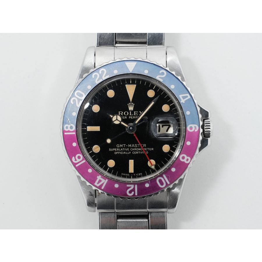ロレックス GMTマスター Ref.1675 ステンレススチール ブラック文字盤 オイスターブレスレット | GMTマスター | 01