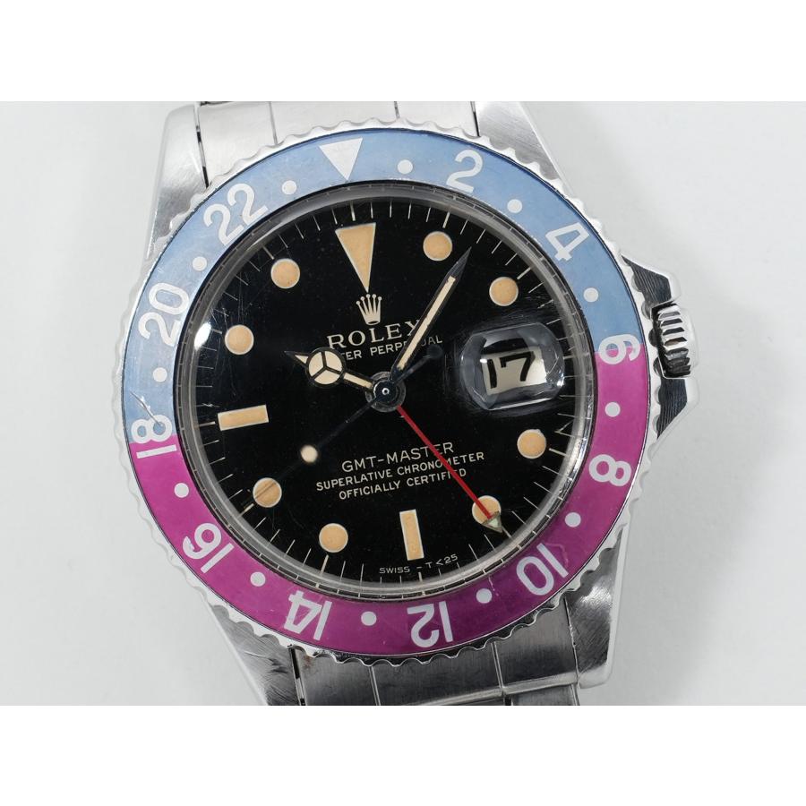 ロレックス GMTマスター Ref.1675 ステンレススチール ブラック文字盤 オイスターブレスレット | GMTマスター | 02