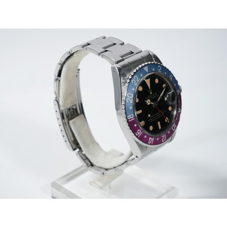 ロレックス GMTマスター Ref.1675 ステンレススチール ブラック文字盤 オイスターブレスレット | GMTマスター | 04