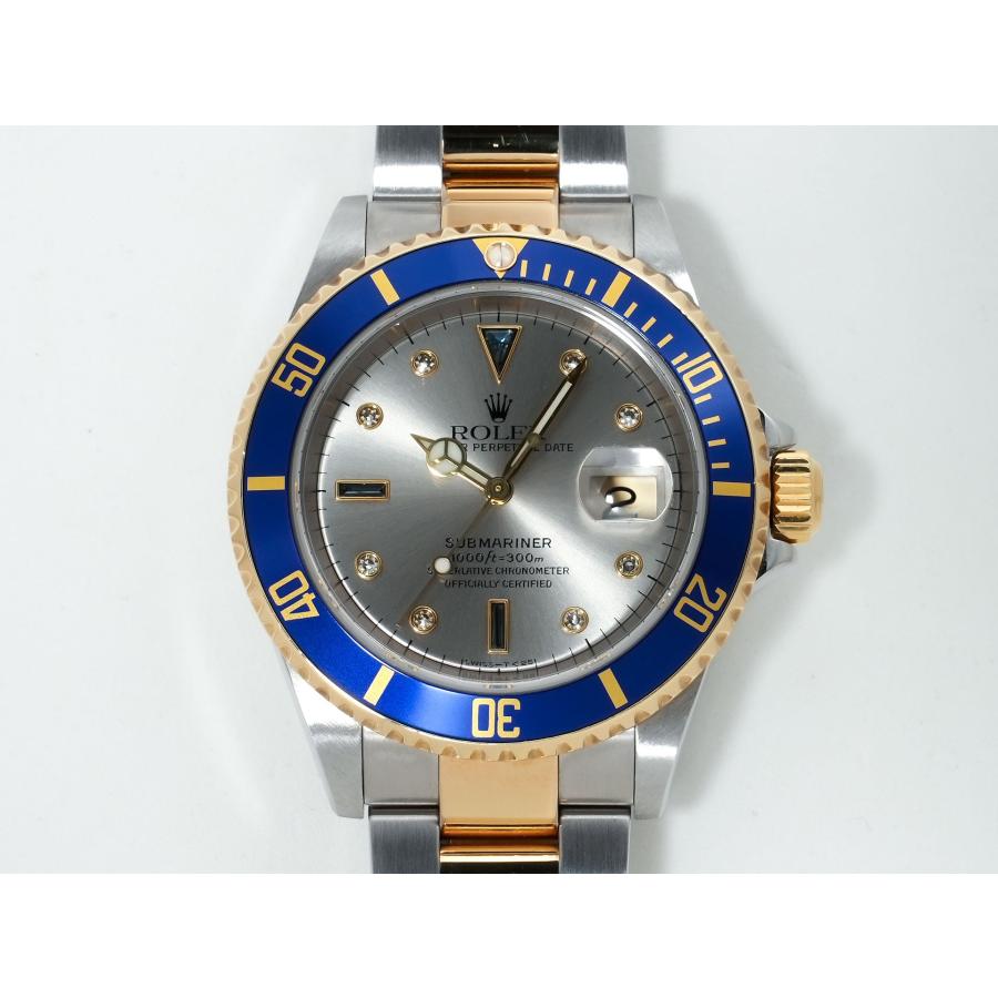 ロレックス サブマリーナー デイト Ref.16613SG ステンレススチール/イエローゴールド グレー文字盤 | サブマリーナー | 01