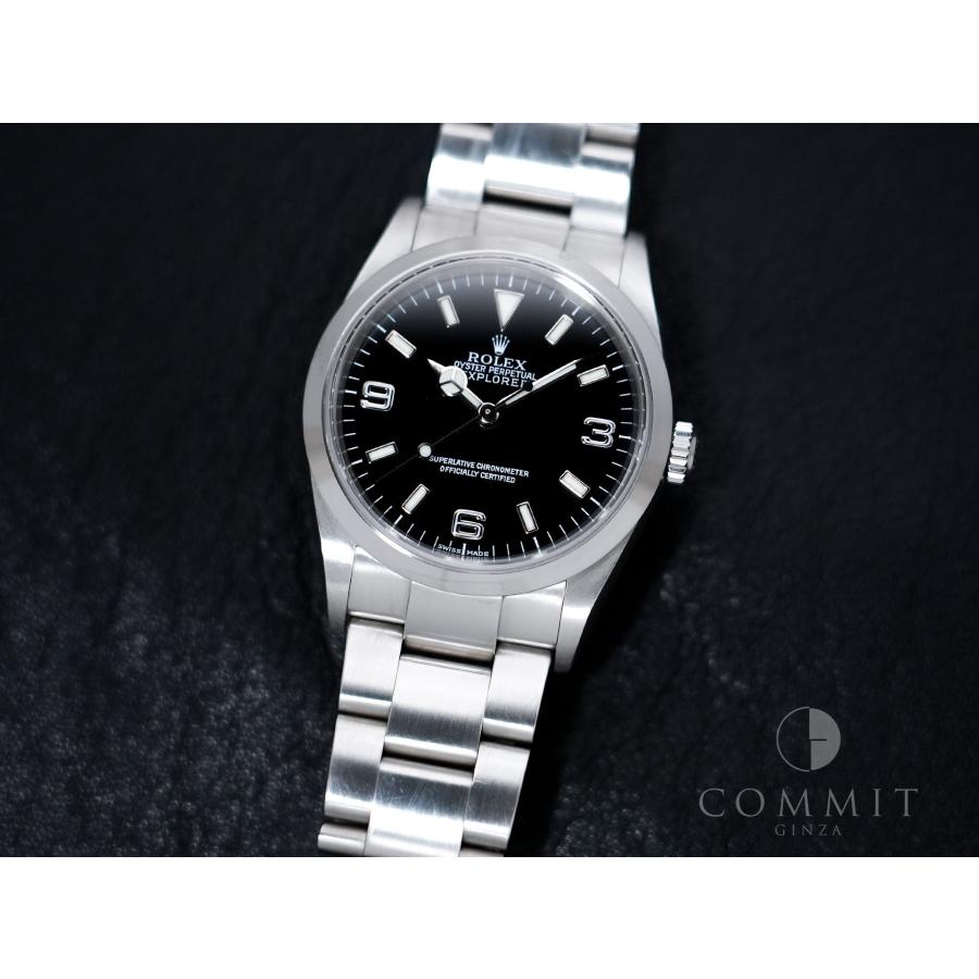 ロレックス エクスプローラーI Ref.114270 ステンレススチール ブラック文字盤 オイスターブレスレット | エクスプローラー（ROLEX） | 10