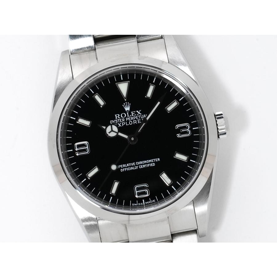 ロレックス エクスプローラーI Ref.114270 ステンレススチール ブラック文字盤 オイスターブレスレット | エクスプローラー（ROLEX） | 02
