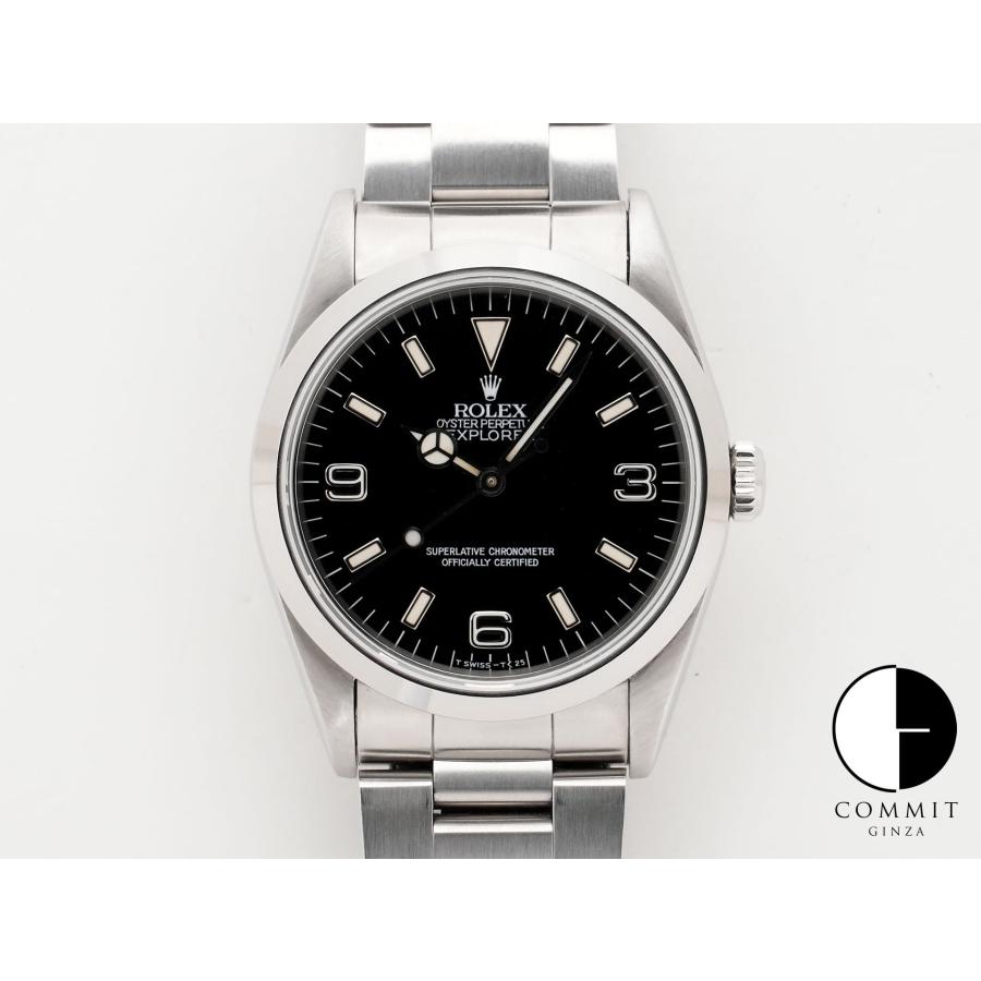 ロレックス エクスプローラーI Ref.14270 ステンレススチール ブラック文字盤 オイスターブレスレット | エクスプローラー（ROLEX）