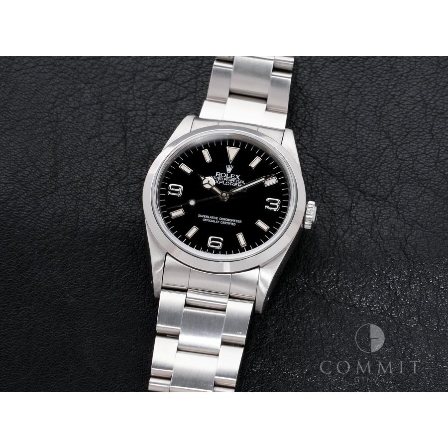 ロレックス エクスプローラーI Ref.14270 ステンレススチール ブラック文字盤 オイスターブレスレット | エクスプローラー（ROLEX） | 10