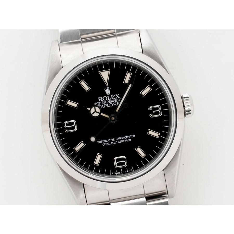 ロレックス エクスプローラーI Ref.14270 ステンレススチール ブラック文字盤 オイスターブレスレット | エクスプローラー（ROLEX） | 02