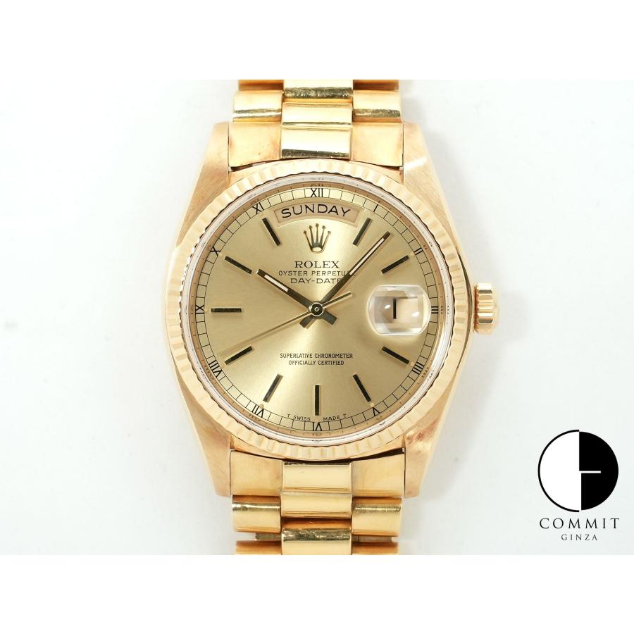 ロレックス デイデイト36 Ref.18038 シャンパン文字盤 | デイデイト