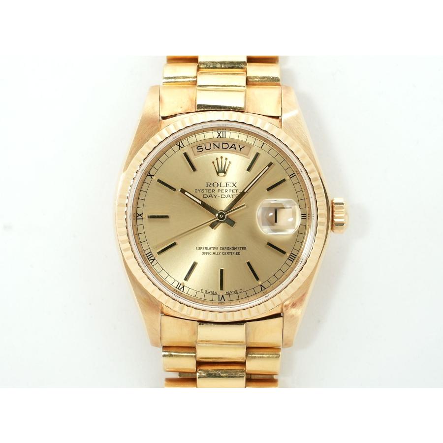 ロレックス デイデイト36 Ref.18038 シャンパン文字盤 | デイデイト | 01