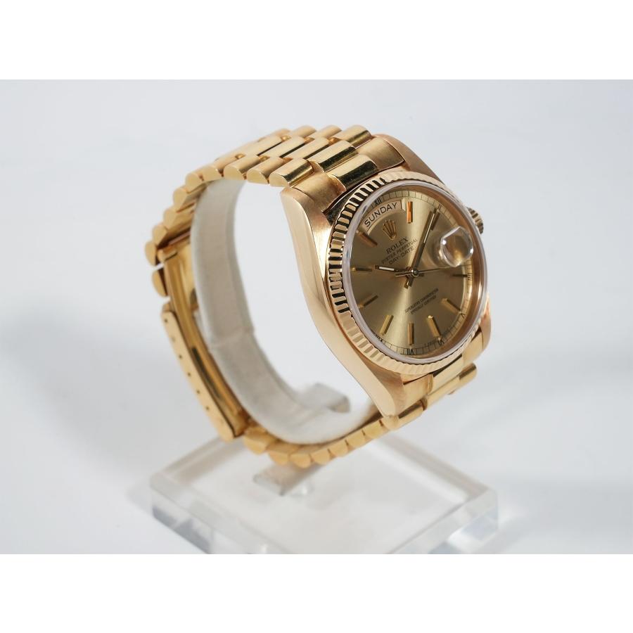 ロレックス デイデイト36 Ref.18038 シャンパン文字盤 | デイデイト | 04
