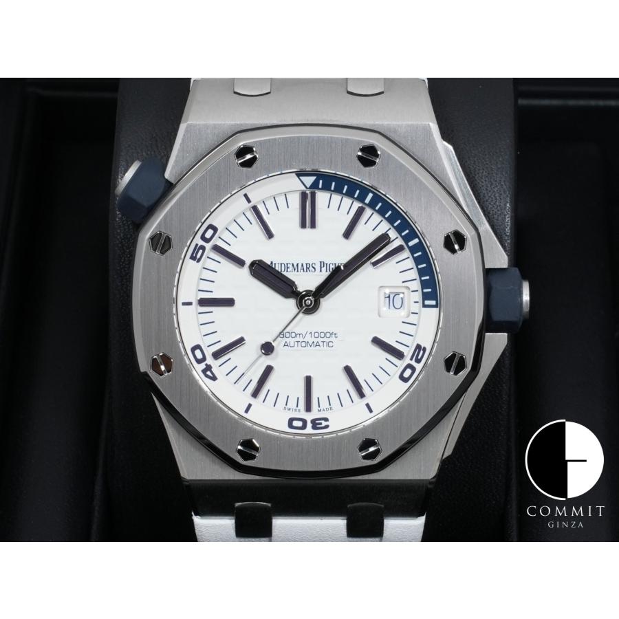 オーデマピゲ ロイヤルオーク オフショア ダイバー Ref.15710ST.OO.A010CA.01 ステンレススチール ホワイト文字盤 | AUDEMARS PIGUET