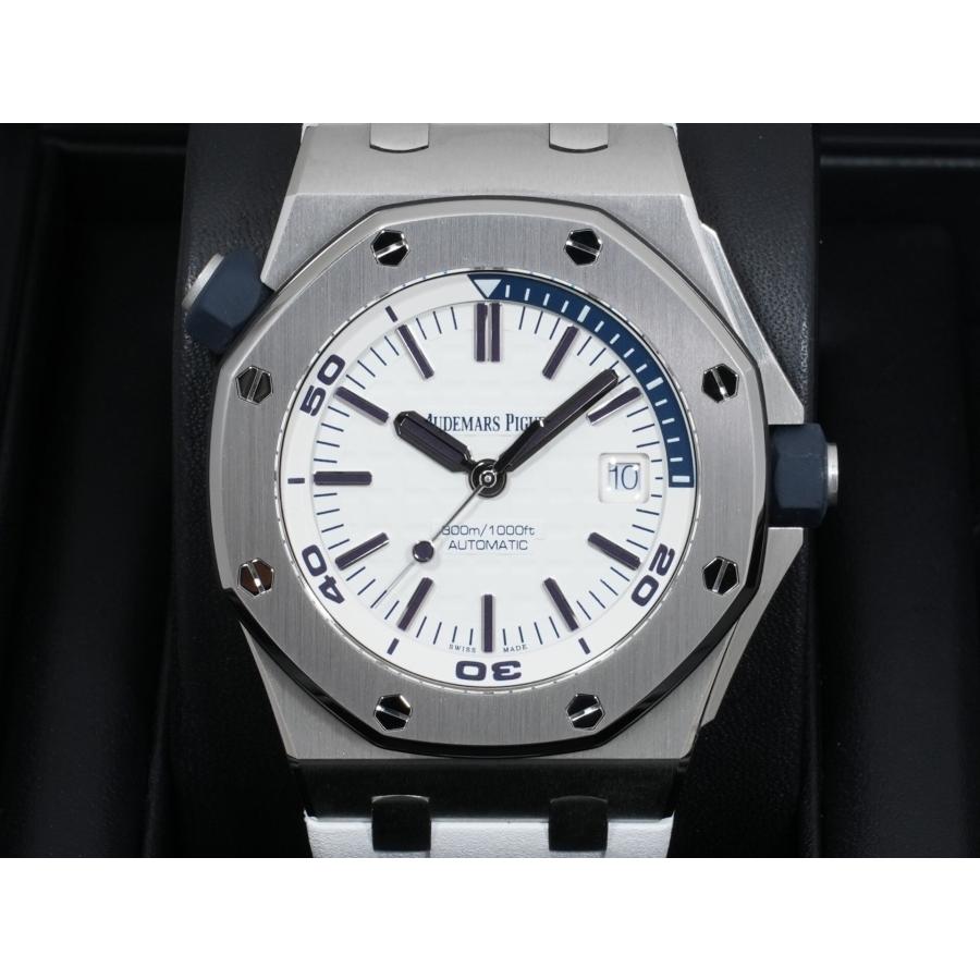 オーデマピゲ ロイヤルオーク オフショア ダイバー Ref.15710ST.OO.A010CA.01 ステンレススチール ホワイト文字盤 | AUDEMARS PIGUET | 01