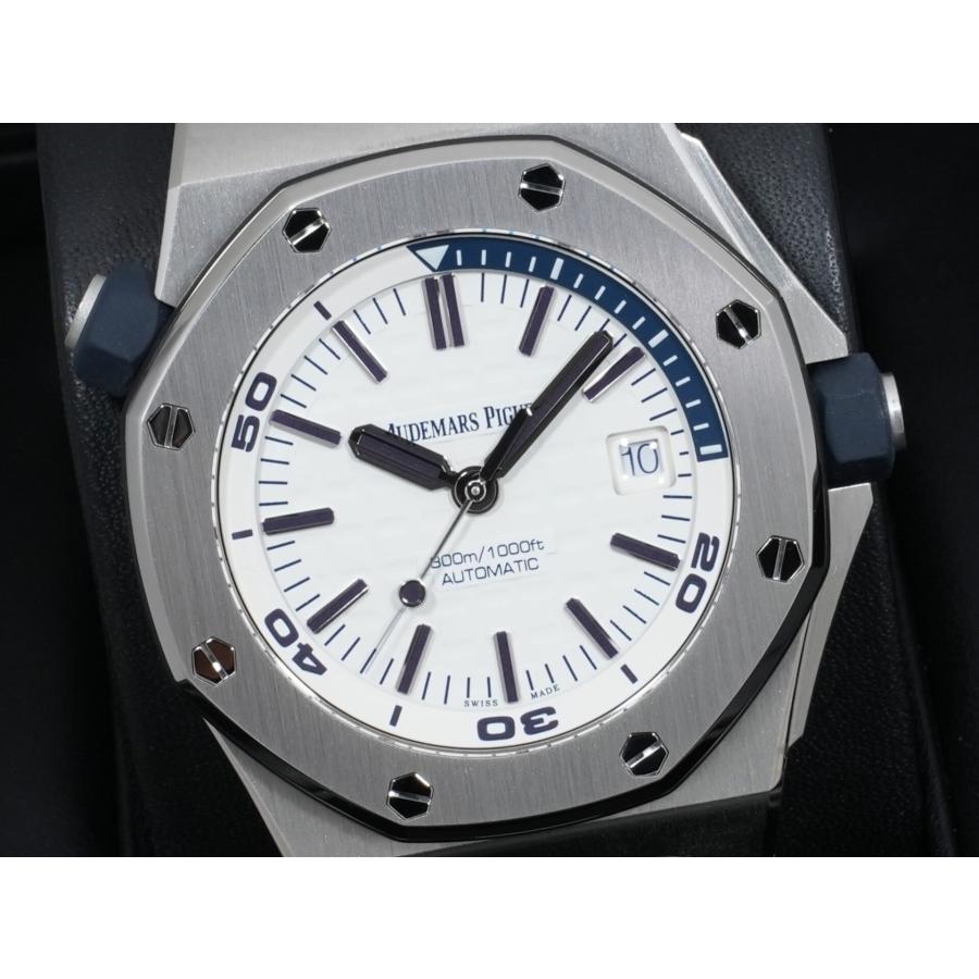 オーデマピゲ ロイヤルオーク オフショア ダイバー Ref.15710ST.OO.A010CA.01 ステンレススチール ホワイト文字盤 | AUDEMARS PIGUET | 02