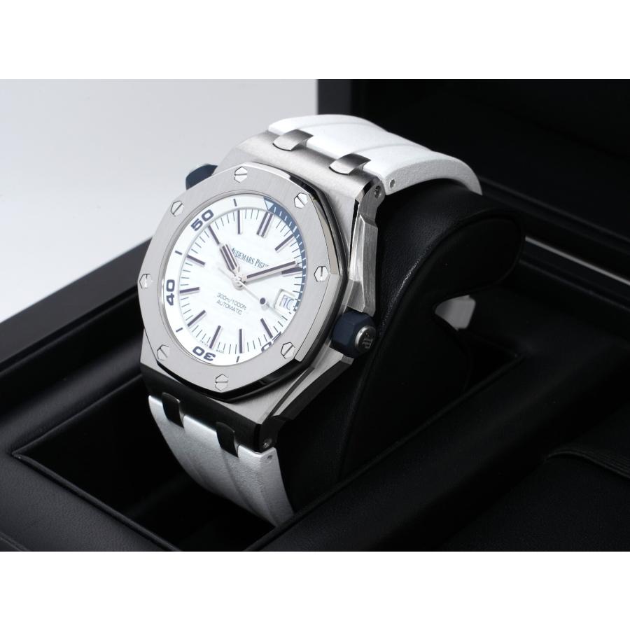 オーデマピゲ ロイヤルオーク オフショア ダイバー Ref.15710ST.OO.A010CA.01 ステンレススチール ホワイト文字盤 | AUDEMARS PIGUET | 03