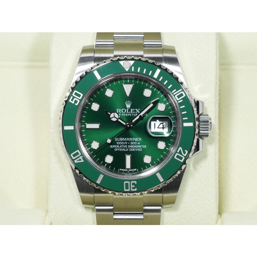 ロレックス サブマリーナー デイト Ref.116610LV ステンレススチール グリーン文字盤 | サブマリーナー | 01