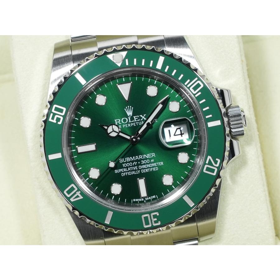 ロレックス サブマリーナー デイト Ref.116610LV ステンレススチール グリーン文字盤 | サブマリーナー | 02