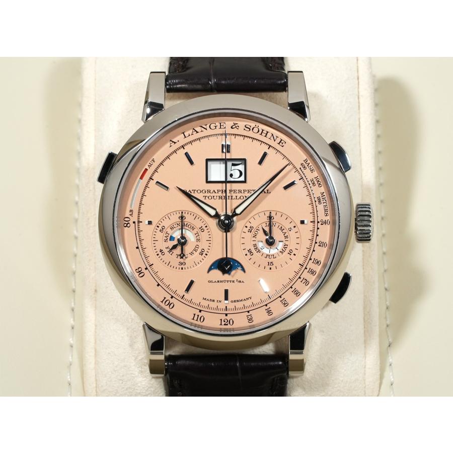 A.ランゲ＆ゾーネ ダトグラフ パーペチュアル トゥールビヨン Ref.740.056FE ホワイトゴールド ピンクゴールド文字盤 | A. LANGE & SOHNE | 01