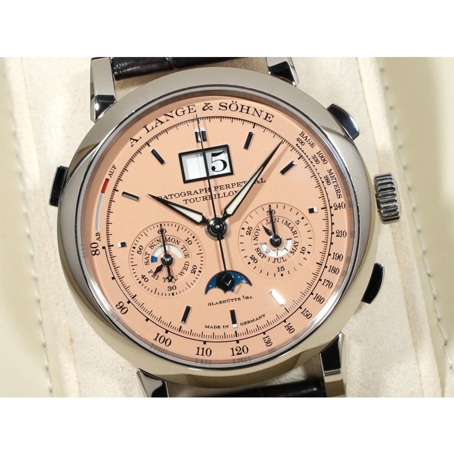 A.ランゲ＆ゾーネ ダトグラフ パーペチュアル トゥールビヨン Ref.740.056FE ホワイトゴールド ピンクゴールド文字盤 | A. LANGE & SOHNE | 02