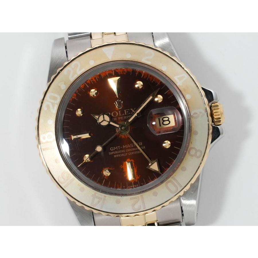 ロレックス GMTマスター Ref.1675/3 SS/YG ブラウン文字盤 ジュビリーブレスレット | GMTマスター | 02
