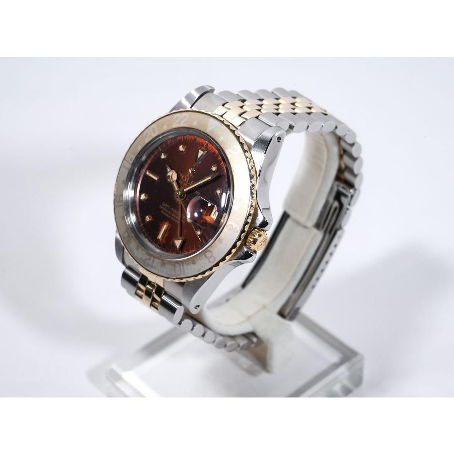 ロレックス GMTマスター Ref.1675/3 SS/YG ブラウン文字盤 ジュビリーブレスレット | GMTマスター | 03