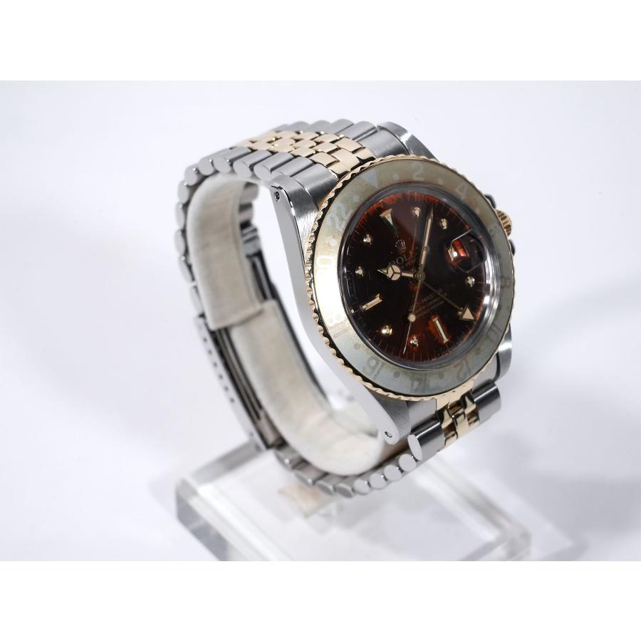 ロレックス GMTマスター Ref.1675/3 SS/YG ブラウン文字盤 ジュビリーブレスレット | GMTマスター | 04