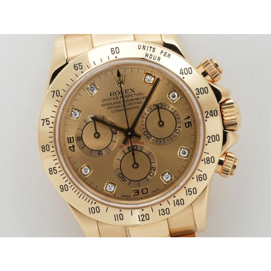 ロレックス デイトナ Ref.116528G イエローゴールド シャンパン文字盤 | コスモグラフ デイトナ | 02
